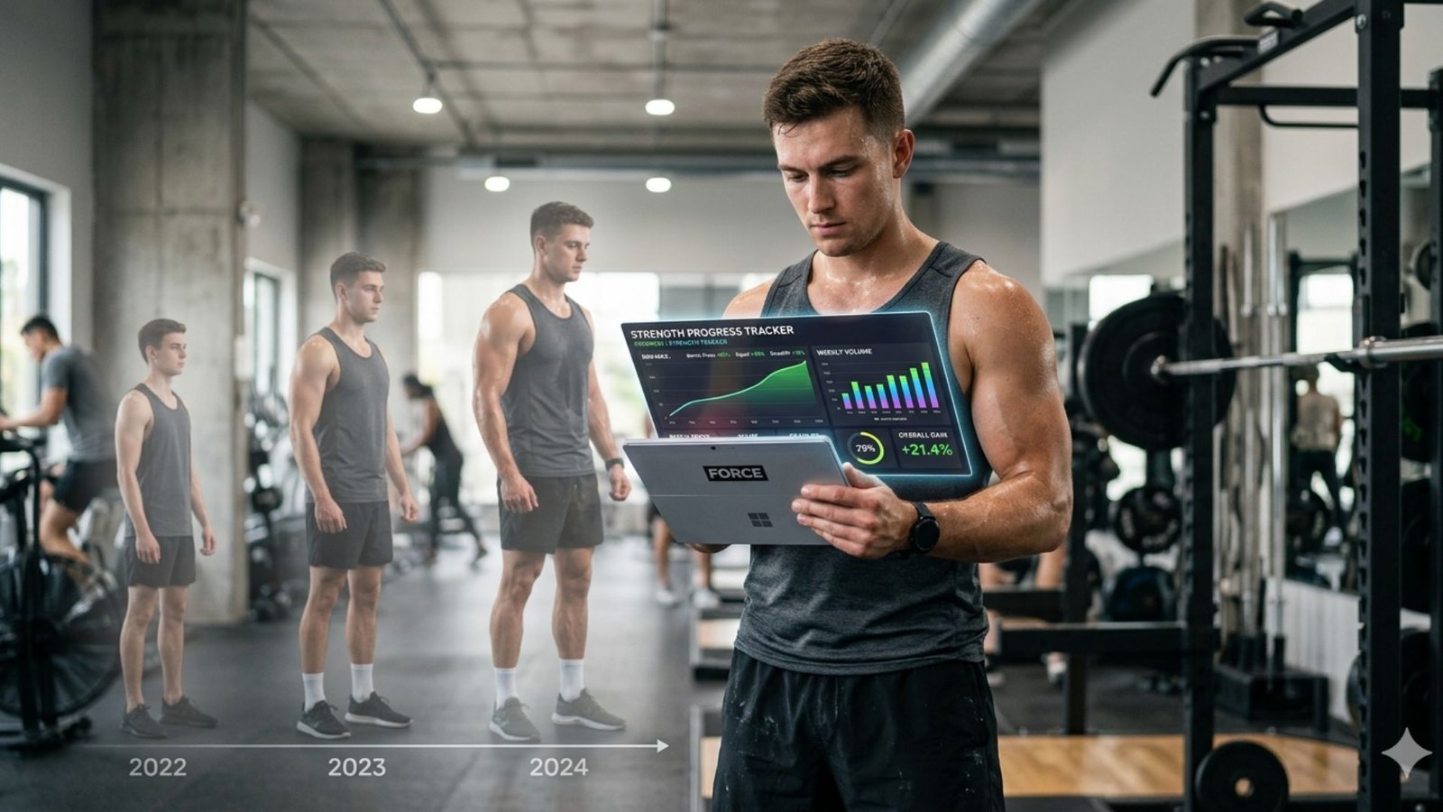 Gym-Goer Should Track Their Strength Progress