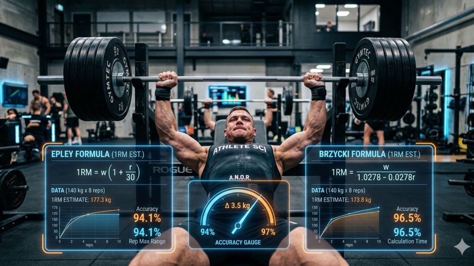 Epley vs Brzycki Formula