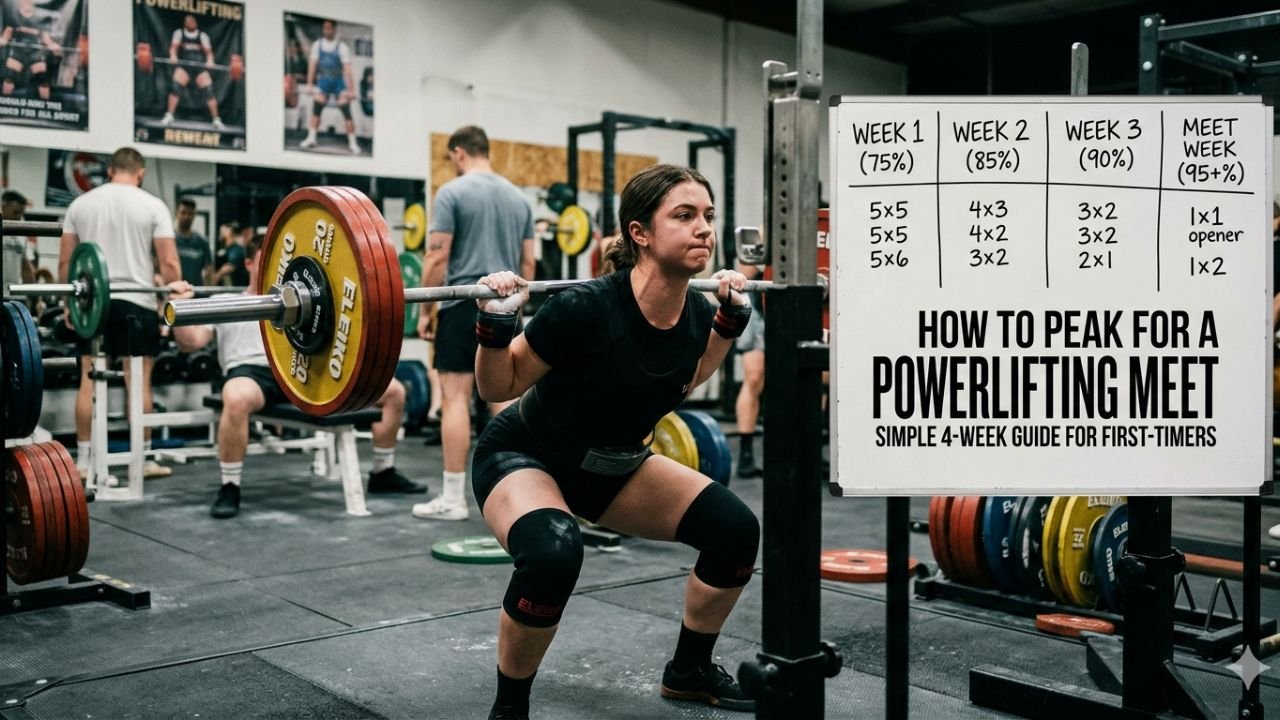 How to Peak for a Powerlifting Meet