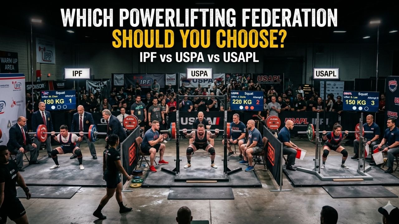 IPF vs USPA vs USAPL