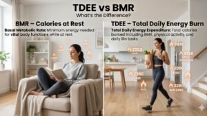 TDEE vs BMR