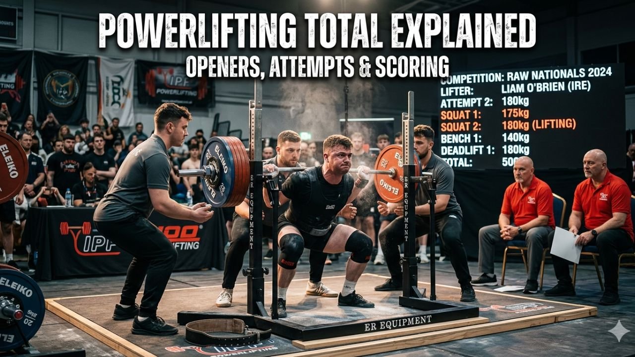 Powerlifting Total Explained: How Openers, Attempts, and Scoring Actually Work