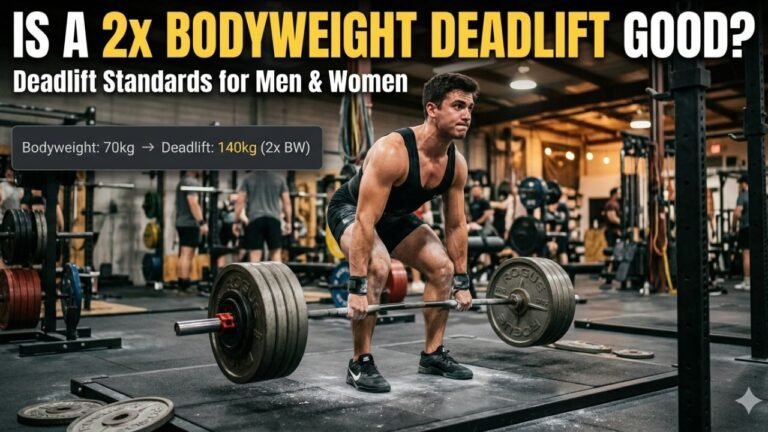 Is a 2x Bodyweight Deadlift Good? Deadlift Standards for Men and Women