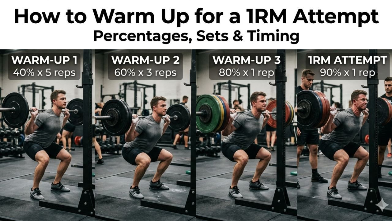 How to Warm Up for a 1RM Attempt