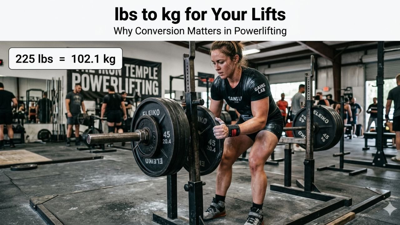 How to Convert lbs to kg for Your Lifts