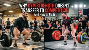 Why Your Gym Strength Doesn't Transfer to a Powerlifting Meet